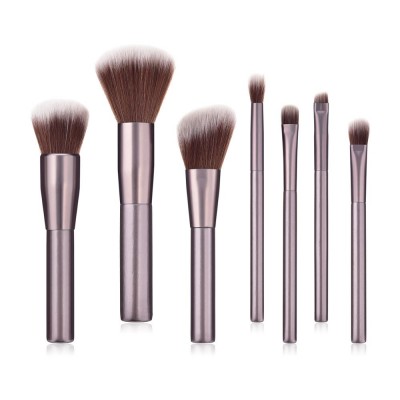 synthetic fiber makeup brush sets approximately 15cm long tooth type foundation brush